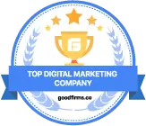Top Digital Marketing company in kenya badge by Goodfirms.co