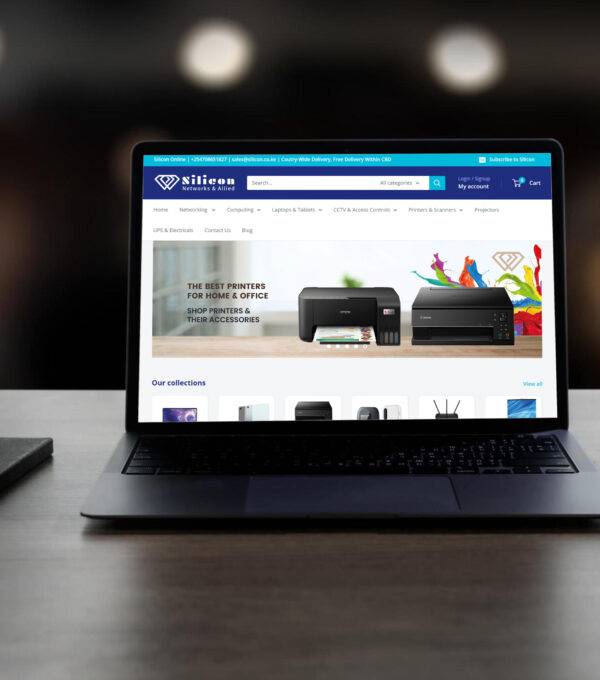 Silicon Networks Allieds e commerce Website Design crafted by Paper Plane Digital Creatives