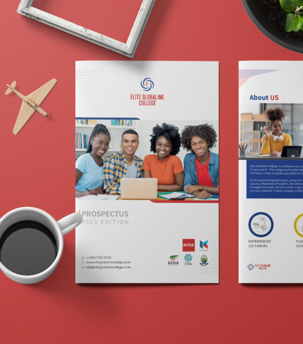 Company profile Design and Print in Kenya for Elite Globalink College